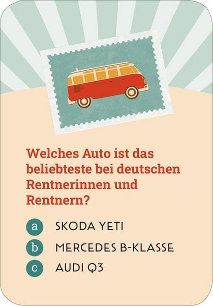 Produktbild: Das ultimative Ruhestand-Quiz