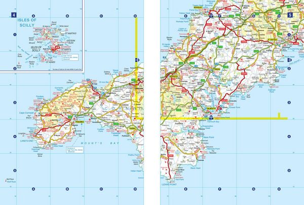 Produktbild: Great Britain A-Z Road Atlas 2026 (A4 Spiral)