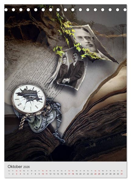 Produktbild: Zwischenzeitlich im Reich der Fantasie (Tischkalender 2026 DIN A5 hoch), CALVENDO Monatskalender