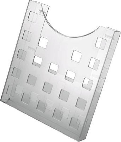 Helit the grid H6102502 Prospekthalter Glasklar DIN A4 Anzahl der Fächer 1 1 St. (B x H x T) 239 x 262 x 47 mm