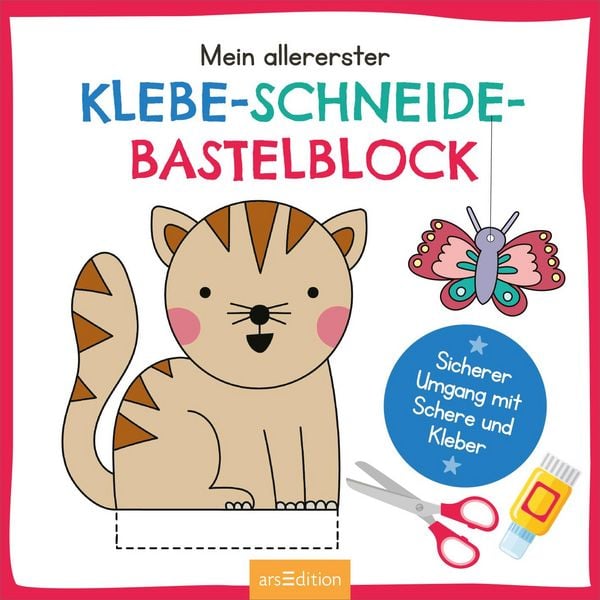 Produktbild: Mein allererster Klebe-, Schneide-, Bastelblock