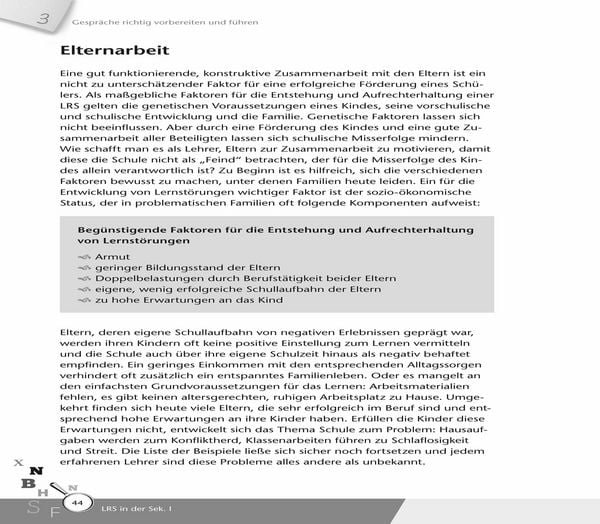 Produktbild: LRS in der Sek. &Iota;