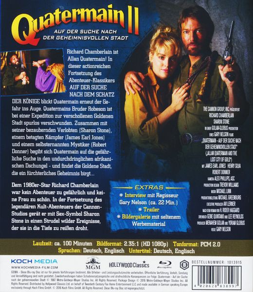 Produktbild: Quatermain 2 - Auf der Suche nach der geheimnisvollen Stadt