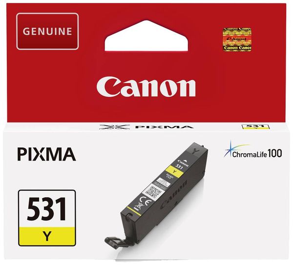 Canon Druckerpatrone CLI-531 Y Original Gelb 6121C001