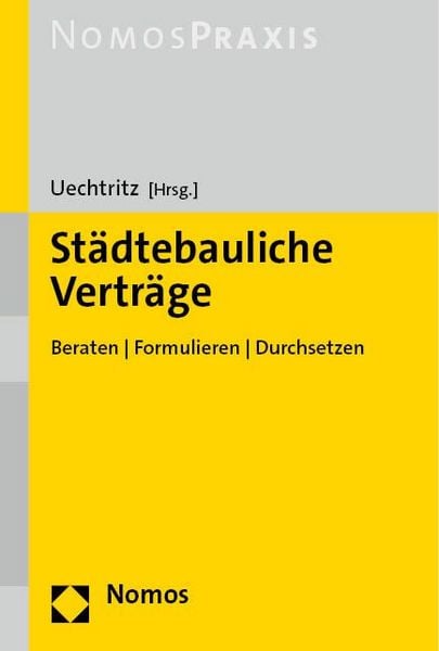 Produktbild: St&auml;dtebauliche Vertr&auml;ge