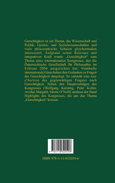 Produktbild: Gerechtigkeit