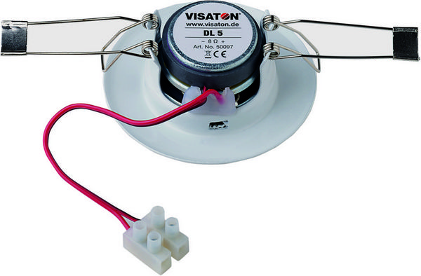 Produktbild: Visaton DL 5 - 8 Ohm Deckenlautsprecher 5W 8Ω Wei&szlig; 1St.