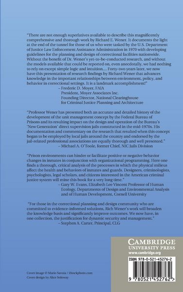 Produktbild: The Environmental Psychology of Prisons and Jails