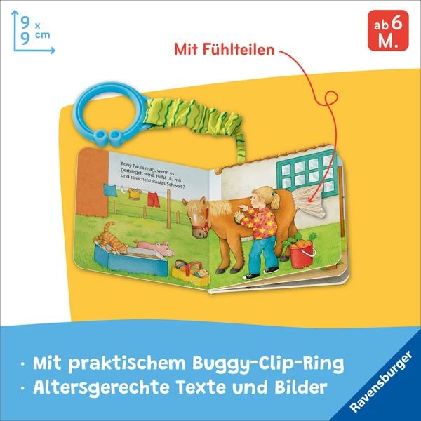 Produktbild: Mein erstes Buggybuch: F&uuml;hl mal! Bauernhoftiere