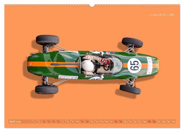 Produktbild: Legenden des Rennsports - Formel Junior 1955-1965 (hochwertiger Premium Wandkalender 2026 DIN A2 quer), Kunstdruck in Hochglanz