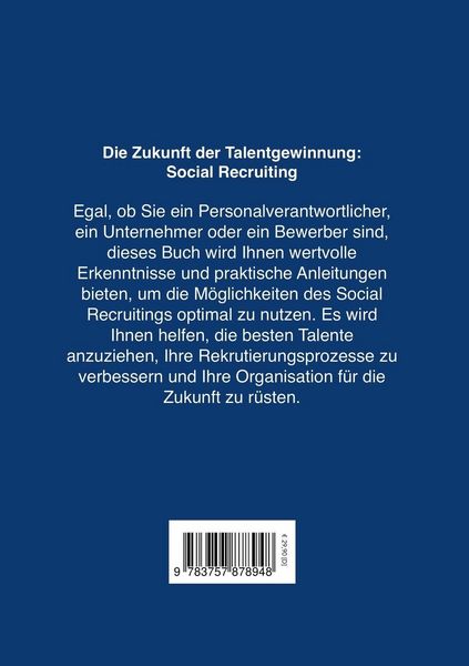 Produktbild: Die Zukunft der Talentgewinnung