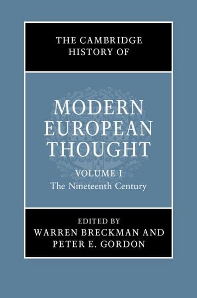 Produktbild: Cambridge History of Modern European Thought: Volume 1, The Nineteenth Century