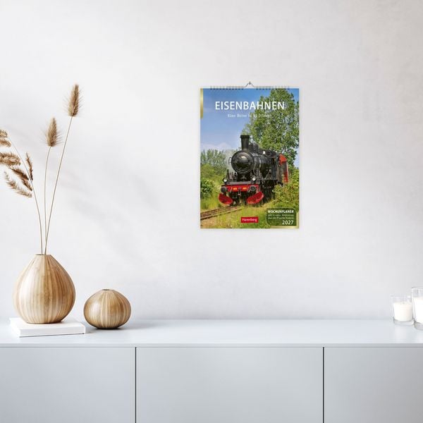 Produktbild: Eisenbahnen Wochenplaner 2027 - 53 faszinierende Fotografien