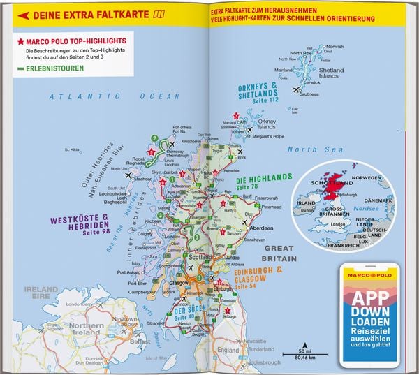 Produktbild: MARCO POLO Reiseführer Schottland
