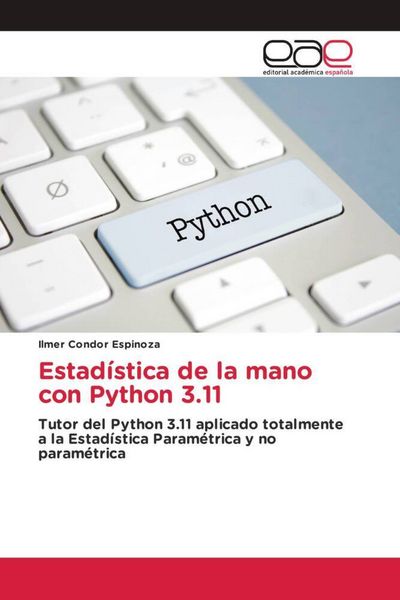 Produktbild: Estad&iacute;stica de la mano con Python 3.11