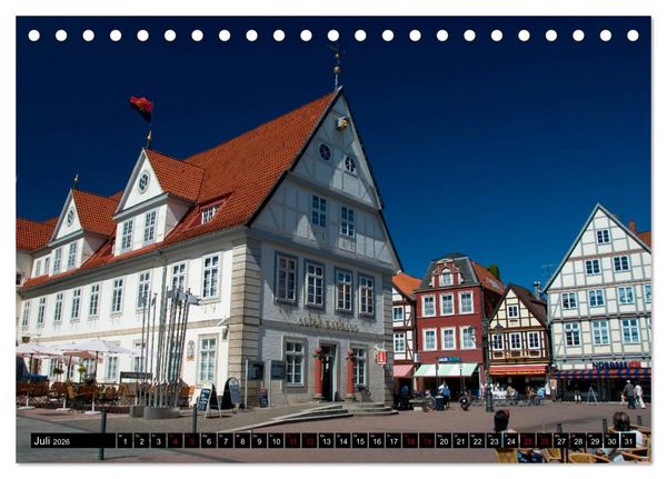 Produktbild: Celler Ansichten (Tischkalender 2026 DIN A5 quer), CALVENDO Monatskalender
