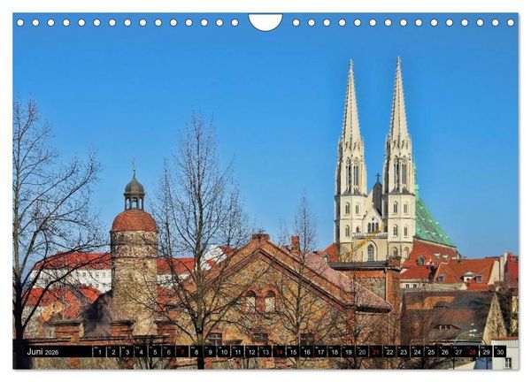 Produktbild: G&ouml;rlitz - Die Perle Niederschlesiens (Wandkalender 2026 DIN A4 quer), CALVENDO Monatskalender