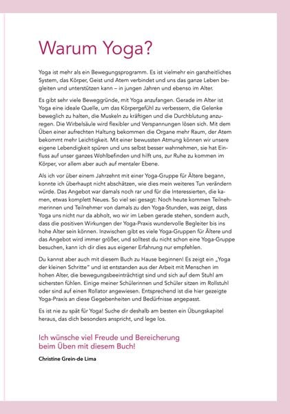Yoga auf dem Stuhl für Senioren