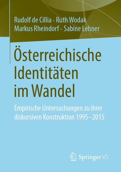 Produktbild: &Ouml;sterreichische Identit&auml;ten im Wandel