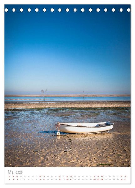 Produktbild: Amrum - Das Gesicht der Nordsee (Tischkalender 2026 DIN A5 hoch), CALVENDO Monatskalender