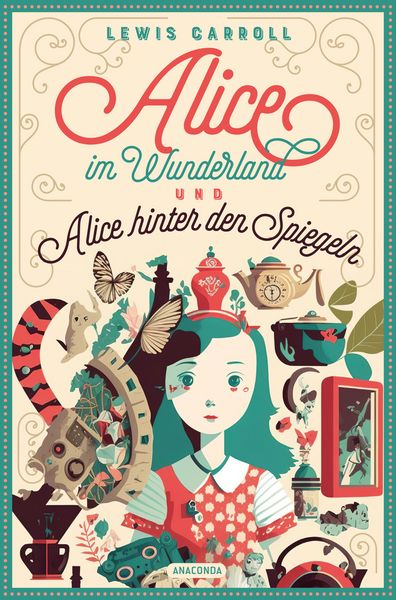 Produktbild: Lewis Carroll, Alice im Wunderland & Alice hinter den Spiegeln