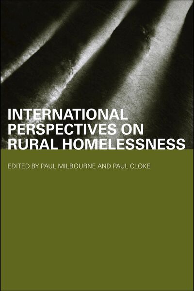 Produktbild: International Perspectives on Rural Homelessness