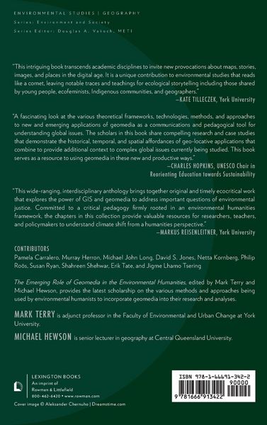 Produktbild: Emerging Role of Geomedia in the Environmental Humanities