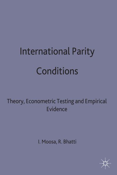 Produktbild: International Parity Conditions