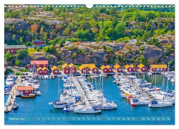 Produktbild: Schwedens sch&ouml;ne Westk&uuml;ste (Wandkalender 2026 DIN A3 quer), CALVENDO Monatskalender
