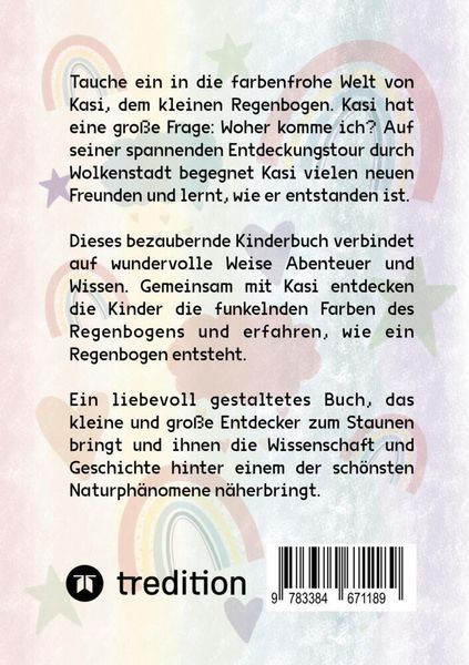 Produktbild: Kasi &ndash; ein Regenbogen entdeckt seine Welt