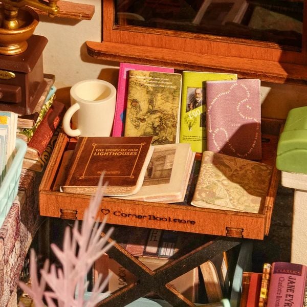 Produktbild: Book Nook DIY B&uuml;cherecke Corner Bookstore