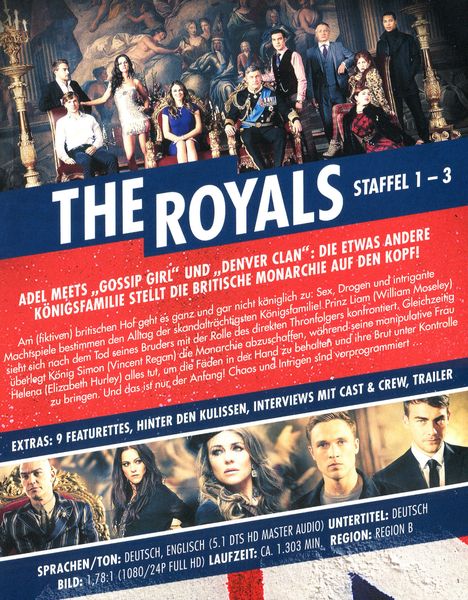 Produktbild: The Royals - Staffel 1-3 [6 BRs]