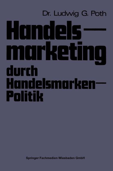 Produktbild: Handelsmarketing durch Handelsmarken-Politik