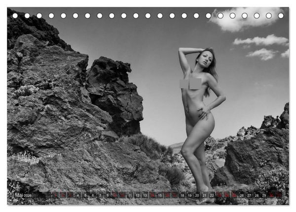 Produktbild: Girls and Nature (Tischkalender 2026 DIN A5 quer), CALVENDO Monatskalender