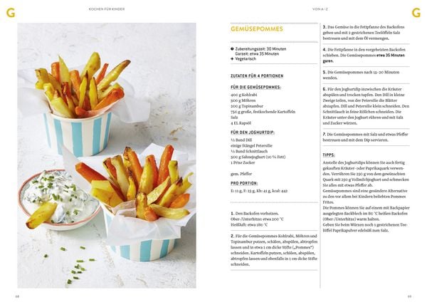 Produktbild: Kochen f&uuml;r Kinder von A&ndash;Z