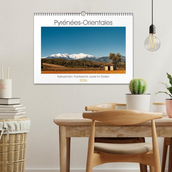 Produktbild: Pyr&eacute;n&eacute;es-Orientales. Natursch&ouml;n: Frankreichs Perle im S&uuml;den (Wandkalender 2026 DIN A3 quer), CALVENDO Monatskalender