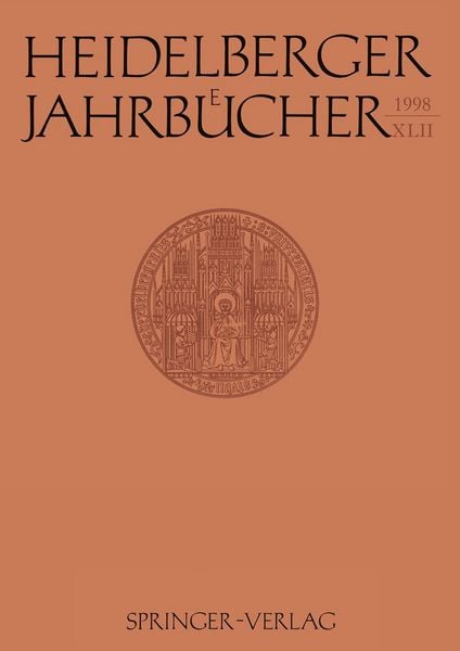 Produktbild: Heidelberger Jahrb&uuml;cher