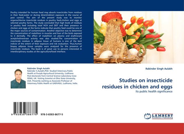 Produktbild: Studies on insecticide residues in chicken and eggs