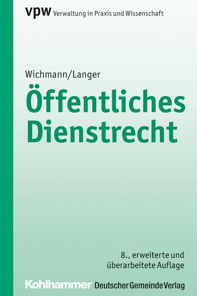 Produktbild: &Ouml;ffentliches Dienstrecht