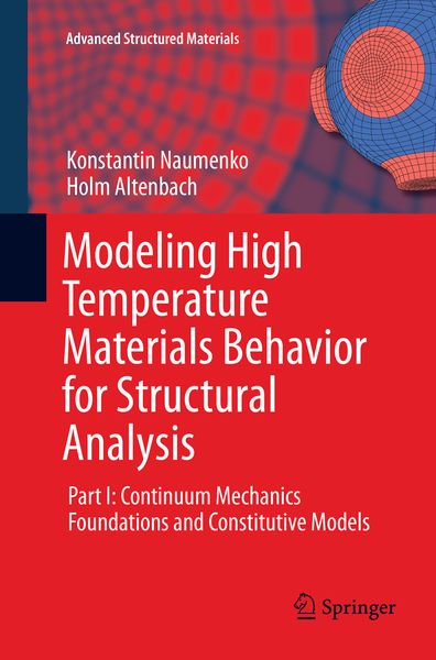 Produktbild: Modeling High Temperature Materials Behavior for Structural Analysis