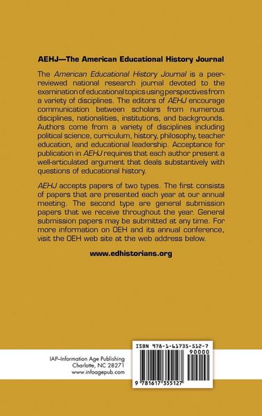 Produktbild: American Educational History Journal