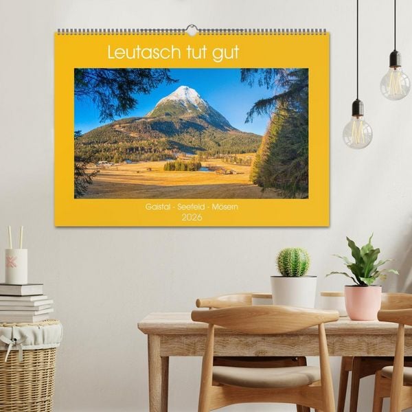 Produktbild: Leutasch tut gut (Wandkalender 2026 DIN A2 quer), CALVENDO Monatskalender
