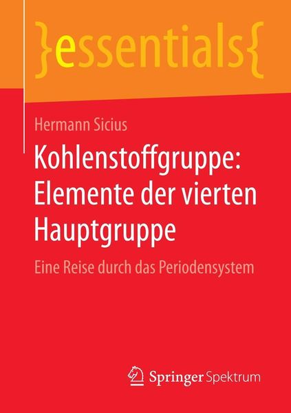 Produktbild: Kohlenstoffgruppe: Elemente der vierten Hauptgruppe