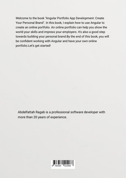 Produktbild: Angular Portfolio App Development