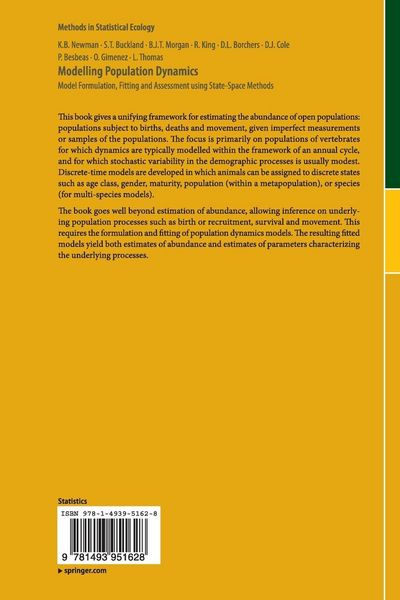 Produktbild: Modelling Population Dynamics