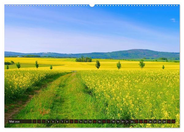 Produktbild: Zittauer Gebirge - Deutschlands kleinstes Mittelgebirge (Wandkalender 2026 DIN A2 quer), CALVENDO Monatskalender