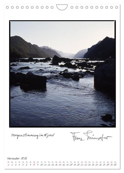 Produktbild: Norwegen analog (Wandkalender 2026 DIN A4 hoch), CALVENDO Monatskalender