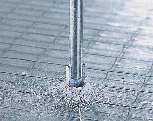 Produktbild: Wolfcraft 7974010 Glas- und Fliesenbohrer 4mm Gesamtl&auml;nge 90mm Zylinderschaft 1St.
