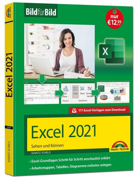 Produktbild: Excel 2021 Bild f&uuml;r Bild erkl&auml;rt