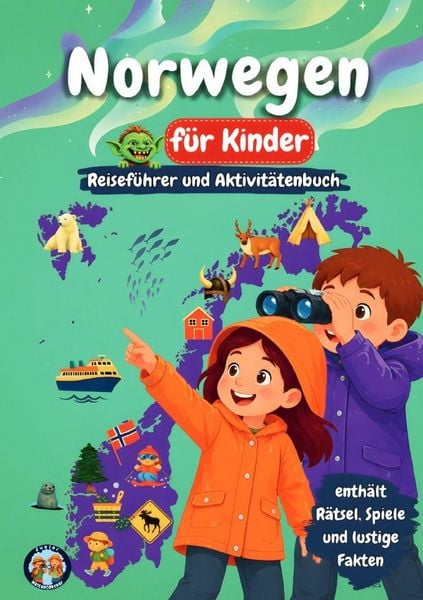 Norwegen für Kinder – Reiseführer und Aktivitätenbuch, Taschenbuch von Sylvia Mixam, Epubli, 9783565429301